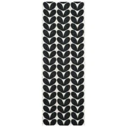 Karin Rug Black, 70x150 Cm