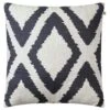 Diamond Cushion 50x50 Cm, Blue / Off White -Sagaform Shop chhatwal jonsson diamond cushion 50x50 cm 5