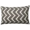 Ikat Sema Cushion 40x60 Cm Outdoor, Grey / Off-white -Sagaform Shop chhatwal jonsson ikat sema cushion indoor outdoor 40x60 cm 0