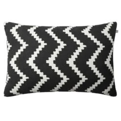 Ikat Sema Outdoor Cushion 40x60 Cm, Black