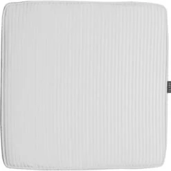 Narrow Stripe Cushion 45x45 Cm, White