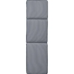 Narrow Stripe Sunbed Cushion 50x186 Cm, Navy