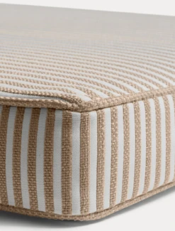 Narrow Stripe Cushion 45x45 Cm, Beige -Sagaform Shop diyti narrow stripe cushion 45x45 cm 6