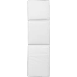 Plain Sunbed Cushion 50x186 Cm, White
