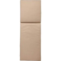 Plain Sunbed Cushion 60x186 Cm, Beige