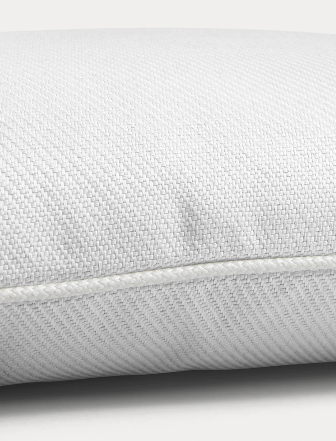 Plain Cushion 40x65 Cm, White 4 Plain Cushion 40x65 Cm, White - Image 2