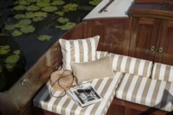 Wide Stripe Cushion 17x45 Cm, Beige -Sagaform Shop diyti wide stripe cushion 17x45 cm 11