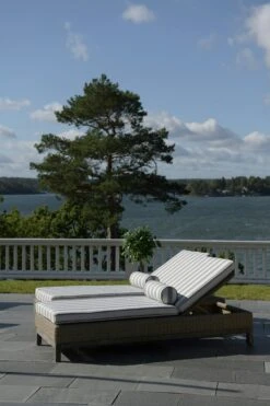 Wide Stripe Cushion 17x45 Cm, Grey -Sagaform Shop diyti wide stripe cushion 17x45 cm 3