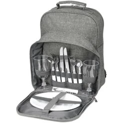Dorre Peri Picnic Backpack 2 People, Grey