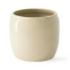 Ernst Pot Glazed Stoneware Ø14 Cm, Beige -Sagaform Shop ernst pot glazed stoneware beige 2