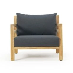 Costes Lounge Chair Cushion, Black Stone 7 Costes Lounge Chair Cushion, Black Stone -Sagaform Shop ethimo costes cushion for lounge chair 6