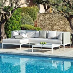 Infinity Cushion For Daybed Right, White