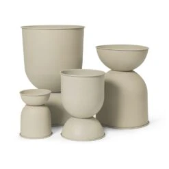 Ferm LIVING Hourglass Pot Cashmere, 42,5 Cm -Sagaform Shop ferm living hourglass pot cashmere 16