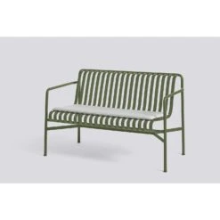 Hay Palissade Seat Cushion Dining Bench, Sky Grey -Sagaform Shop hay palissade seat cushion dining bench 2