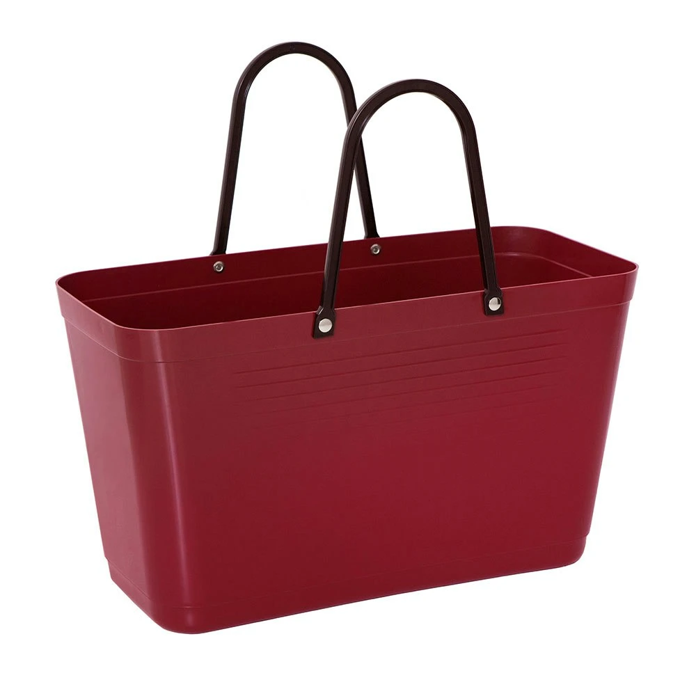 Hinza Bag Green Plastic Bordeaux, Large 3 Hinza Bag Green Plastic Bordeaux, Large