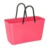 Hinza Bag Green Plastic Tropical Pink, Large -Sagaform Shop hinza hinza bag green plastic tropical pink 0