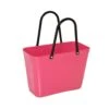 Hinza Bag Green Plastic Tropical Pink, Small -Sagaform Shop hinza hinza bag green plastic tropical pink 4