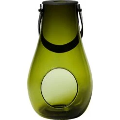 Holmegaard Design With Light Lantern Olive, H29 Cm