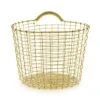 Korbo Bin 16 Basket, Brass -Sagaform Shop korbo bin 16 basket 11