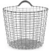 Korbo Bin 16 Basket, Galvanized -Sagaform Shop korbo bin 16 basket 5