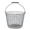 Korbo Bucket 16 Basket, Galvanized -Sagaform Shop korbo bucket basket galvanized 0