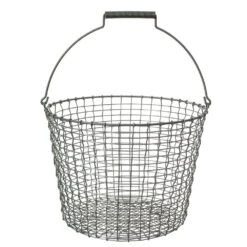 Korbo Bucket 24 Basket, Galvanized