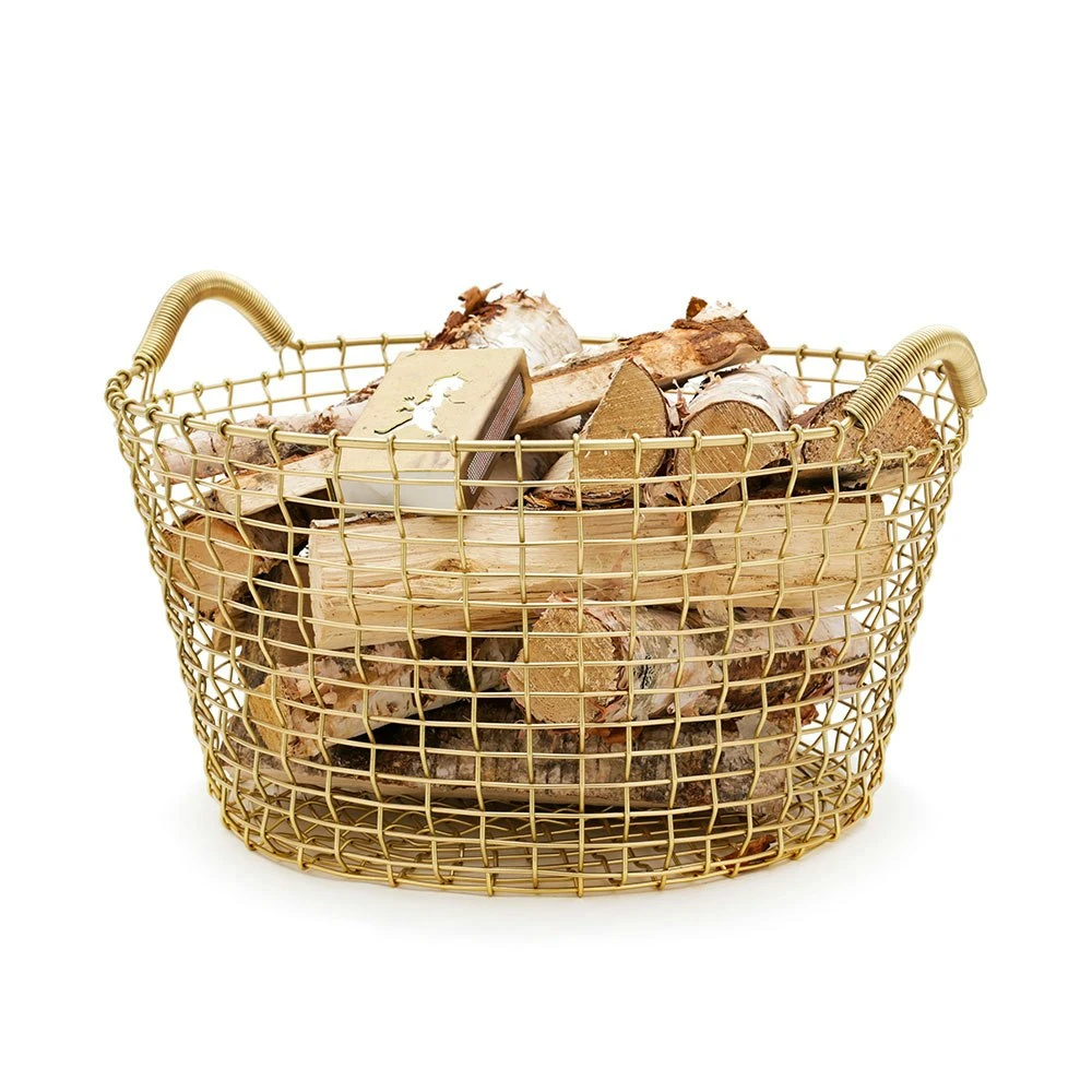 Korbo Classic 35 Basket, Brass 7 Korbo Classic 35 Basket, Brass - Image 5