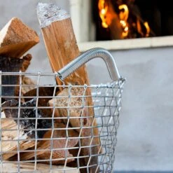 Korbo Classic 35 Basket, Galvanized -Sagaform Shop korbo classic basket galvanized 9