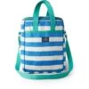 Lexington Striped Recycled Cotton Canvas Cooler Bag -Sagaform Shop lexington striped recycled cotton canvas 1