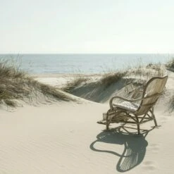 Pepper Seat Cushion 40x40 Cm, Creamy Beige -Sagaform Shop linum pepper seat cushion 40x40 cm 43