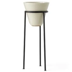 Menu Daiza Planter Ivory, Ø25x65 Cm -Sagaform Shop menu daiza planter h35 25 ivory 8