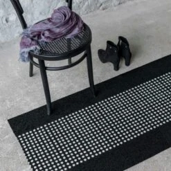 Mette Ditmer Dots Rug Black, 55x80 Cm -Sagaform Shop mette ditmer dots 3