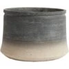 Muubs Kanji Decorative Pot Low Grey, 34 Cm -Sagaform Shop muubs kanji pot low grey 5