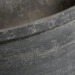 Muubs Kanji Decorative Pot Low Grey, 34 Cm -Sagaform Shop muubs kanji pot low grey 7