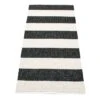 Bob Rug 70x120 Cm, Black/Vanilla -Sagaform Shop pappelina bob rug black vanilla 4