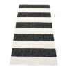 Bob Rug 70x280 Cm, Black/Vanilla -Sagaform Shop pappelina bob rug black vanilla 6