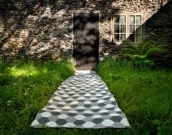 Dana Rug 70x100 Cm, Ochre/Beige -Sagaform Shop pappelina dana rug ochre beige 2