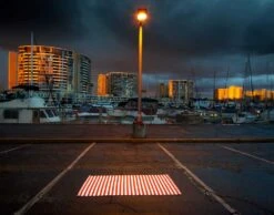 Duo Rug 85x160 Cm, Black/Vanilla -Sagaform Shop pappelina duo rug black vanilla 3