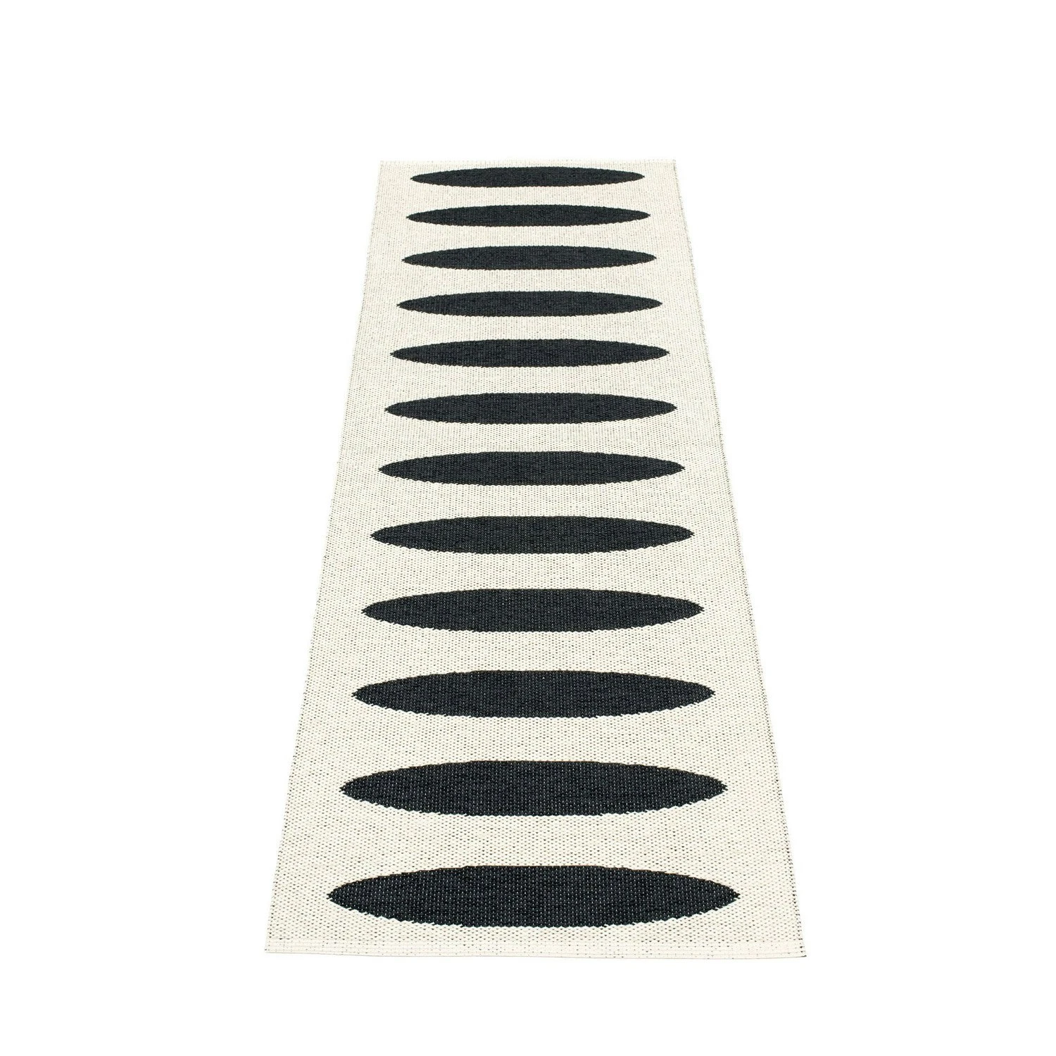 Ella Rug 70x150 Cm, Black/Vanilla 4 Ella Rug 70x150 Cm, Black/Vanilla - Image 2