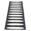 Ella Rug 70x225 Cm, Black/Vanilla -Sagaform Shop pappelina ella rug black vanilla 7