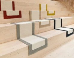 Ilda Rug 70x180 Cm, Mustard / Vanilla -Sagaform Shop pappelina ilda rug 1