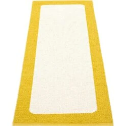 Ilda Rug 70x180 Cm, Mustard / Vanilla