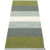Kim Rug Olive, 70x160 Cm -Sagaform Shop pappelina kim rug olive 4