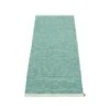 Mono Rug 60x150cm, Jade/Pale Turquoise -Sagaform Shop pappelina mono rug jade pale turquoise 4