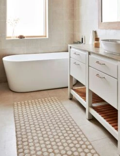 Noa Rug Beige / Vanilla, 50x70 Cm -Sagaform Shop pappelina noa rug beige vanilla 0 1