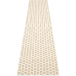 Noa Rug Beige / Vanilla, 70x350 Cm -Sagaform Shop pappelina noa rug beige vanilla 11