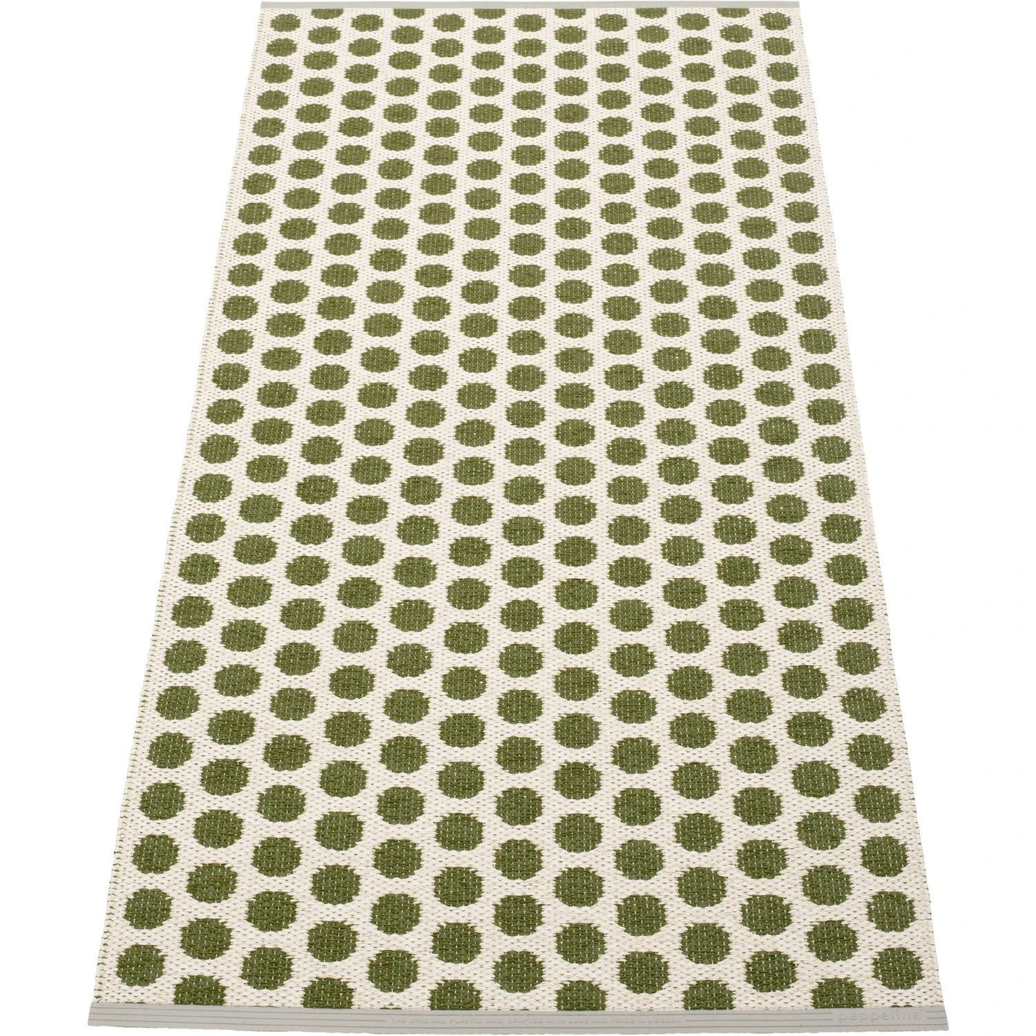 Noa Rug Olive / Vanilla / Warm Grey, 70x150 Cm 4 Noa Rug Olive / Vanilla / Warm Grey, 70x150 Cm - Image 2