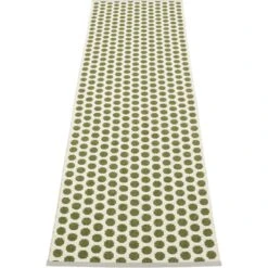Noa Rug Olive / Vanilla / Warm Grey, 70x250 Cm -Sagaform Shop pappelina noa rug olive vanilla warm grey 7
