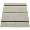 Olle Rug Grey / Background Linen, 70x90 Cm -Sagaform Shop pappelina olle rug grey background linen 2