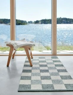 Pix Rug Army / Vanilla / Sage, 70x240 Cm -Sagaform Shop pappelina pix rug army vanilla sage 1